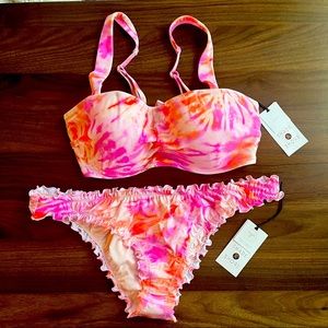 Tie dye bikini